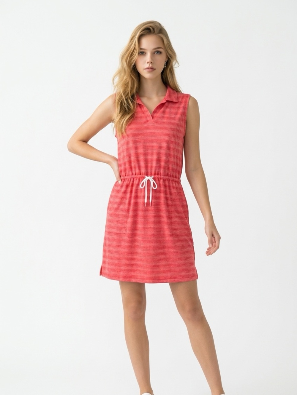T by Talbots Coral Active Woman’s Dress Size Petite Large